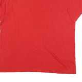 NIKE Mens Red Black Nike Air Graphic T-Shirt XL Short Sleeve Crew Neck