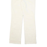 RALPH LAUREN POLO JEANS COMPANY Womens Cotton Blend White Regular Fit Straight