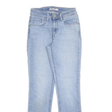 LEVI'S Womens Jeans Blue Classic Straight Denim Light W27 L30 Comfortable Zip