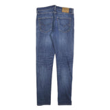 LEVI'S 512 BIG E Mens Slim Blue Denim Medium W32 L34 Slim Fit Zip Jeans