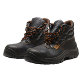 PKA Safety Boots Black Leather Mens UK 6