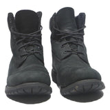 TIMBERLAND Womens Lace-Up Ankle Boots Black Leather UK 6 Durable Rugged Outdoor