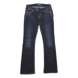SILVER JEANS CO Womens Blue Relaxed Bootcut Denim Medium W27 L31 Stylish