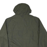 CARHARTT Mens Green L Polyester Blend Hooded Jacket Zip-Up Casual Outerwear