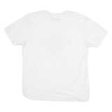 HARD ROCK CAFE Mens White Save The Planet Graphic T-Shirt L Short Sleeve Crew