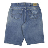 LEE Mens Denim Blue Casual Shorts M W34 Cotton Blend Classic Fit Comfortable
