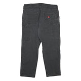 DICKIES Womens Relaxed Black Jeans Denim W38 L29 Workwear Utility Casual