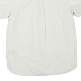 THE NORTH FACE Mens White Shirt L Lightweight Cotton Blend Casual Button Up