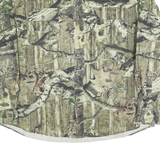 Mens Green Camouflage Cotton Shirt 2XL Long Sleeve Button Pocket Outdoor Style