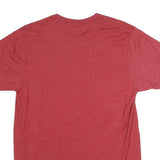 RIVALRY THREADS Mens Red Indiana Graphic T-Shirt XL Short Sleeve Crew Neck