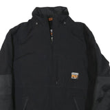 TIMBERLAND PRO Mens Black Workwear Jacket L Polyester Blend Zip Durable