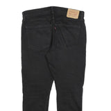 LEVI'S 512 Tapered Mens Jeans Black Slim Tapered Denim W36 L27 Zip Cotton Blend