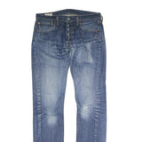 LEVI'S 501 BIG E Mens Jeans Blue Regular Straight Denim Medium W32 L33 Classic