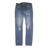 LEVI'S 501 BIG E Mens Jeans Blue Regular Straight Denim Medium W32 L33 Classic