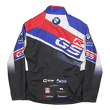 LHD Mens Blue Red White Black Racing Jacket L Polyester Blend Zip