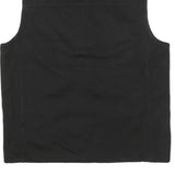 THE NORTH FACE Mens Black XL Jackets Polyester Blend Zip Vest Fleece Casual