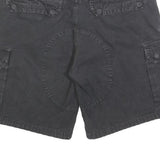 DICKIES Mens Shorts Black Cargo Cotton M W32 Workwear Casual Pockets