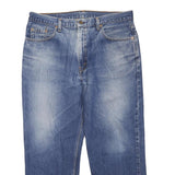 LEVI'S Mens Jeans Blue Regular Straight Denim Medium W36 L25 Classic Zip