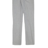 LEVI'S Womens Slim Light Grey Denim Jeans W24 L28 Classic Zip Closure