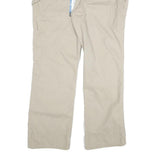 DICKIES Womens Regular Beige Cotton Blend Trouser W38 L32 Workwear Casual Zip