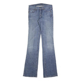 7 FOR ALL MANKIND Womens Jeans Blue Regular Bootcut Denim Light W28 L34 Classic