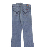 7 FOR ALL MANKIND Womens Jeans Blue Regular Bootcut Denim Light W28 L34 Classic