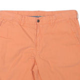 POLO RALPH LAUREN Mens Shorts Orange Casual Cotton Blend XL W35
