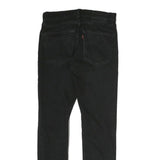 LEVI'S 512 Mens Black Slim Skinny Denim Dark W28 L27 Slim Fit Jeans