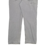CARHARTT Mens Cotton Blend Grey Relaxed Fit Straight Trousers W36 L30 Workwear