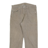 LEVI'S 501XX Mens Jeans Beige Regular Straight Denim W34 L30 Classic Cotton