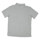 NAUTICA Mens Grey Short Sleeve Polo Shirt Cotton Blend XL Classic Fit
