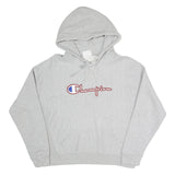 CHAMPION REVERSE WEAVE Mens Grey Hoodie XL Cotton Blend Pullover Sweatshirt