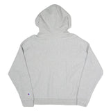 CHAMPION REVERSE WEAVE Mens Grey Hoodie XL Cotton Blend Pullover Sweatshirt