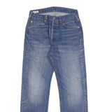 LEVI'S 501 BIG E Mens Jeans Blue Regular Straight Denim Medium W28 L32 Button