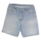WRANGLER Mens Denim Blue Casual Shorts XL W38 Cotton Comfortable Fit