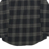 FIELD & STREAM Mens Black & Grey Check Shirt M Cotton Long Sleeve Casual