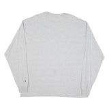 CHAMPION Mens Grey UC Irvine Graphic Long Sleeve Crew Neck 2XL Cotton T-Shirt