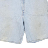 LEVI'S Mens Shorts Light Blue Denim XL W38 Classic Fit Casual Cotton Blend