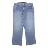 CALVIN KLEIN JEANS Womens Relaxed Straight Denim Medium W32 L28 Casual Blue