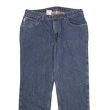 CARHARTT Womens Classic Blue Denim Straight Leg Lined Jeans W34 L30 Durable