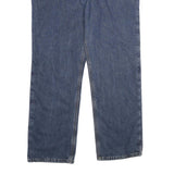 CARHARTT Womens Classic Blue Denim Straight Leg Lined Jeans W34 L30 Durable