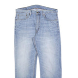 LEVI'S 505 Mens Jeans Blue Regular Straight Denim Medium W36 L30 Classic Casual