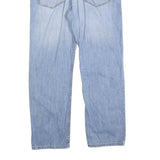 LEVI'S 505 Mens Jeans Blue Regular Straight Denim Medium W36 L30 Classic Casual