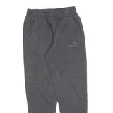 PUMA Mens Joggers Grey Slim Tapered S W26 L28 Cotton Blend Sports Casual