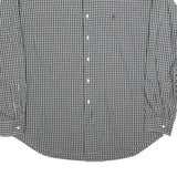 RALPH LAUREN Mens Green Check Shirt 2XL Long Sleeve Button-Down Collar Cotton