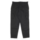 PROPPER INTERNATIONAL Mens Black Cotton Blend Regular Cargo Trousers W37 L32