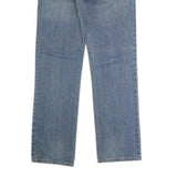 CARHARTT Mens Jeans Blue Regular Straight Denim Medium W34 L34 Button Cotton