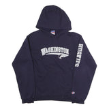 CHAMPION Mens Navy Washington Huskies Pullover Hoodie XL Cotton Blend