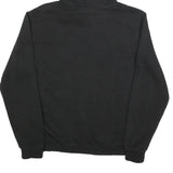 PUMA Mens Black Hoodie M Cotton Blend Pullover Casual Sportswear