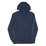 ELLESSE Mens Navy Blue Hoodie S Cotton Blend Casual Pullover Sweatshirt